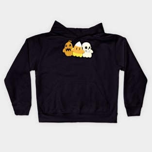 Three Spooky Ghosts Kids Hoodie